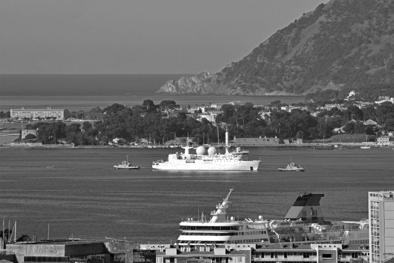 The Dupuy-de-Lôme ship, pictured in Toulon.