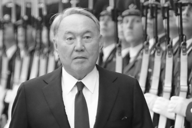 Former Kazakh President Nursultan Nazarbayev.