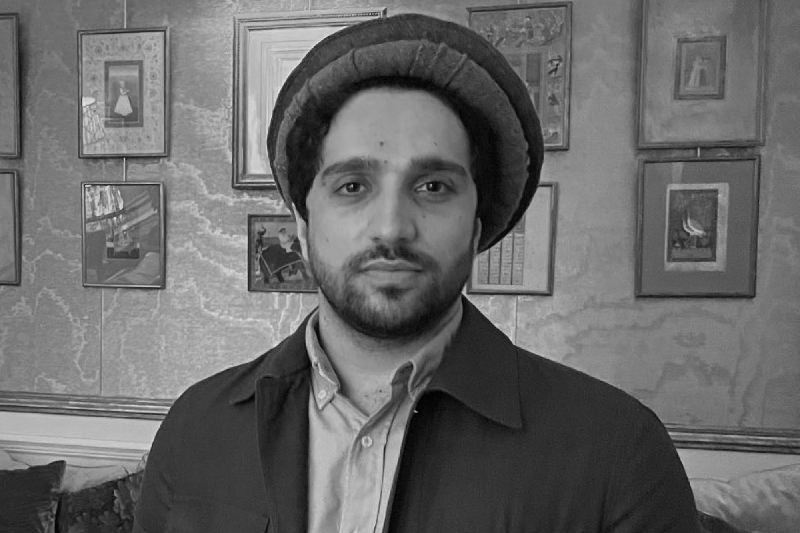 Ahmad Massoud, leader of the National Resistance Front of Afghanistan.