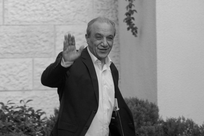 The director of the Palestinian Authority's Preventive Security Service, Majed Faraj.