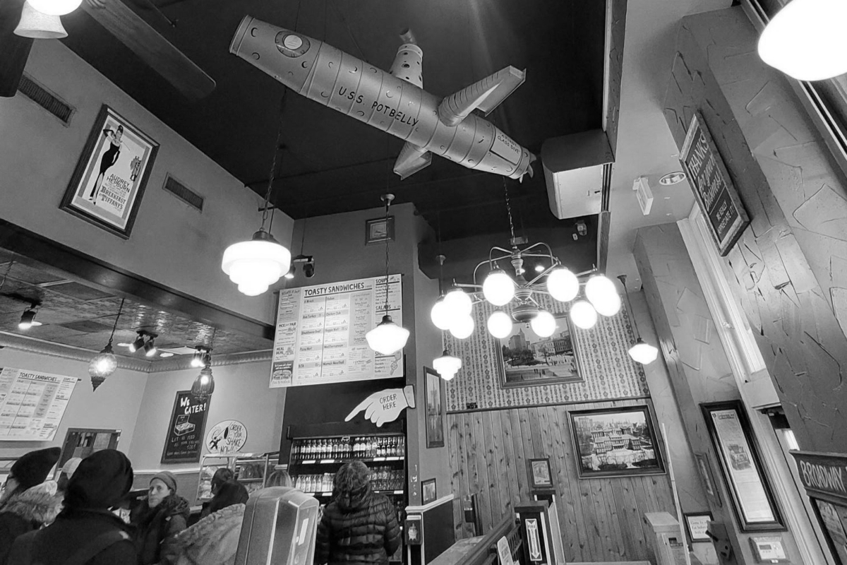 The Potbelly sandwich shop is always busy during the very short lunch breaks of the 2000 or so New York FBI employees.