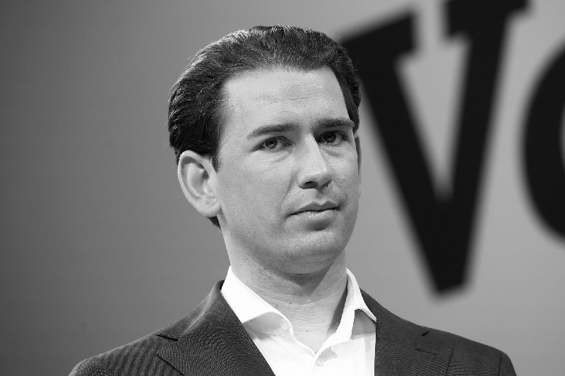 Former Austrian Chancellor Sebastian Kurz.