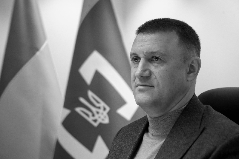 Vadym Melnyk, the head of Russia's Economic Security Bureau (BEB).