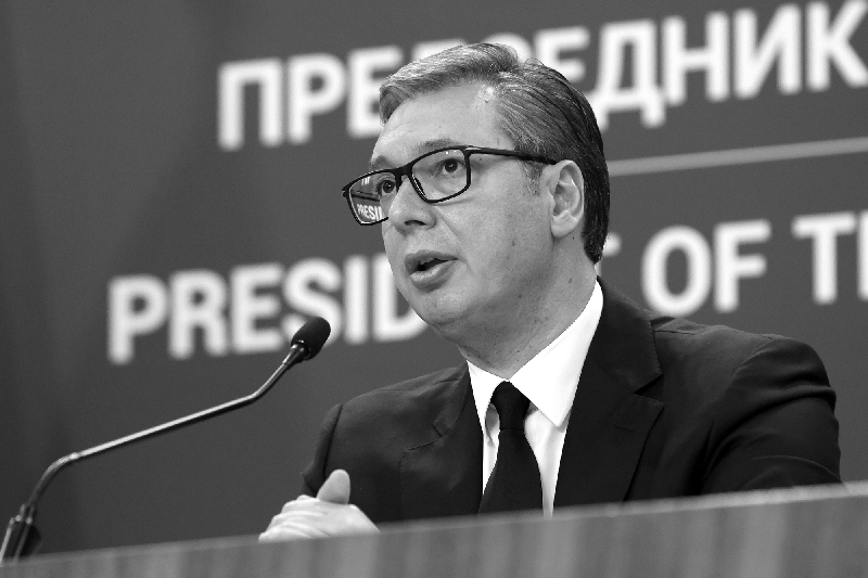 Serbian President Aleksandar Vucic.
