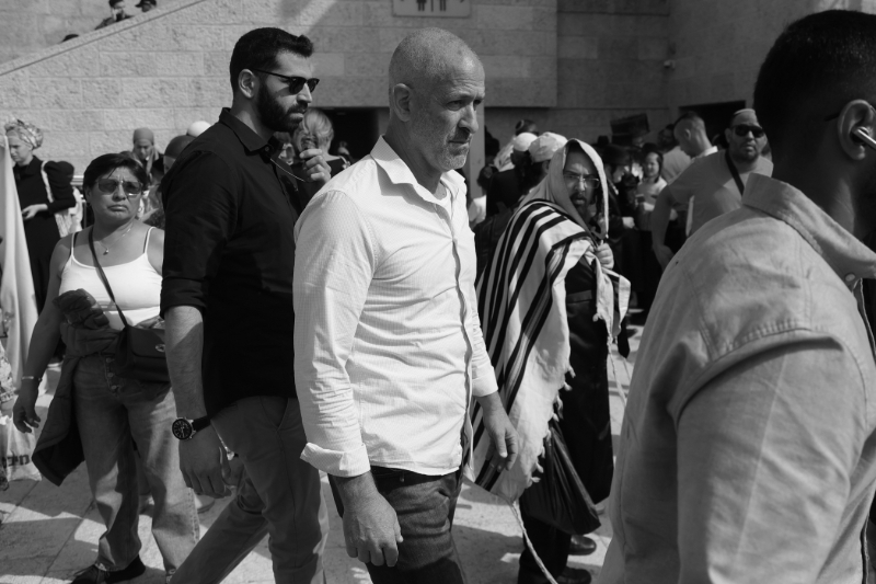 Shin Bet director, Ronen Bar, in Jerusalem, April 2023.