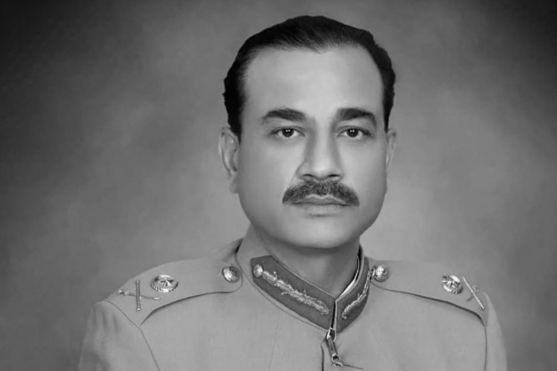 The Pakistani army's new chief of staff Asim Munir.