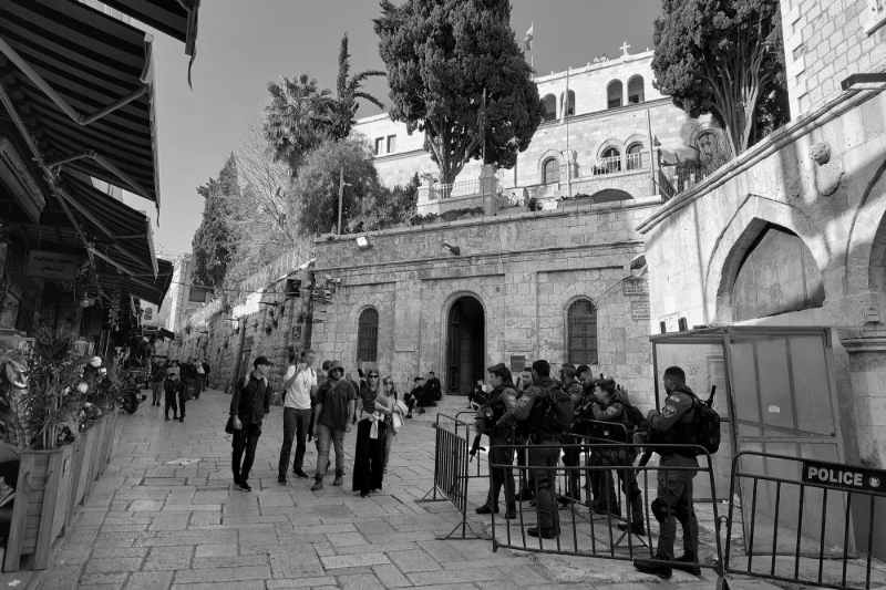The Austrian Pilgrim Hospice in Jerusalem.