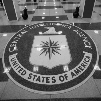 The CIA seal, in Langley. © Dennis Brack/Pool/EPA/Newscom/MaxPPP